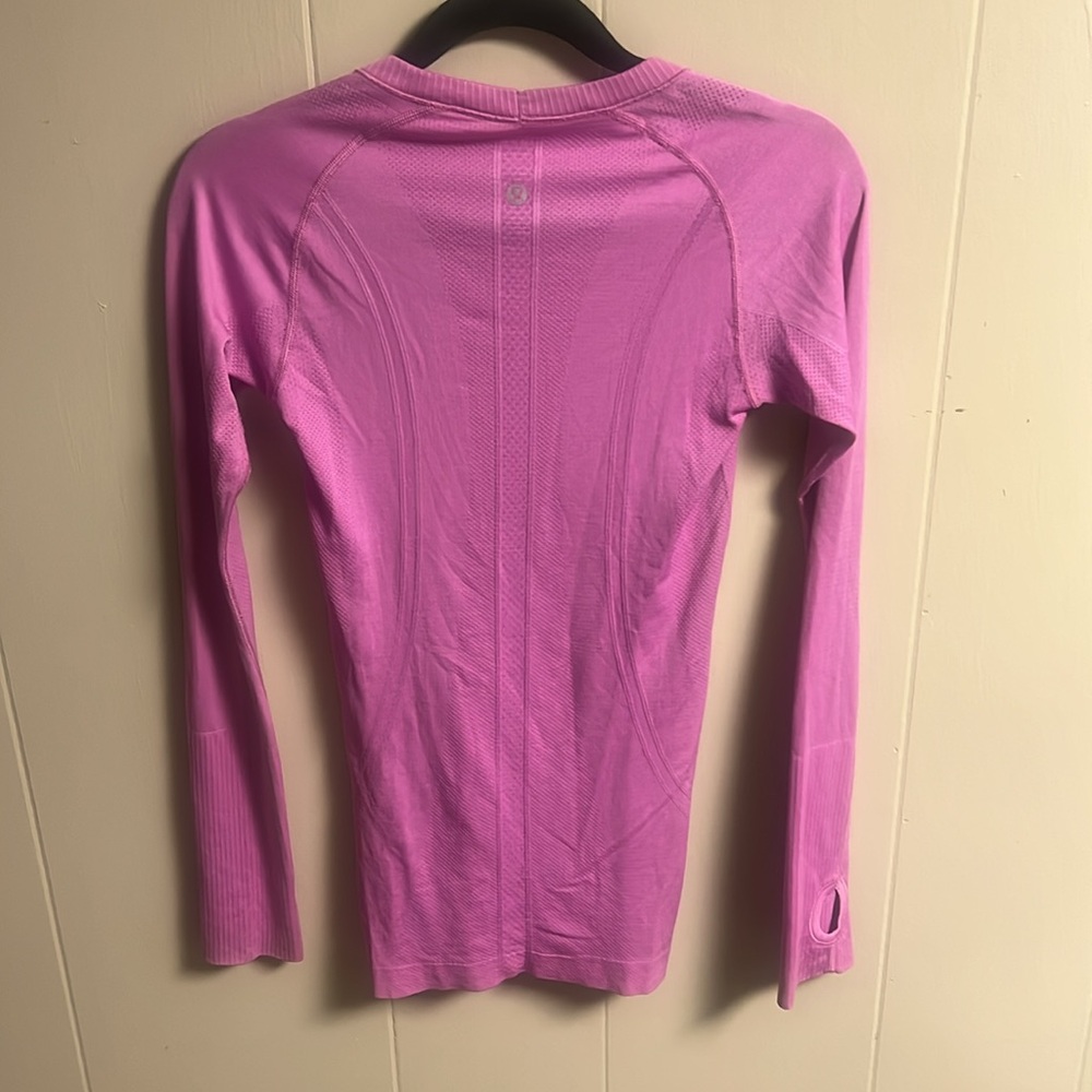 Lululemon Pink Swiftly Athletic Top - Picture 2 of 5